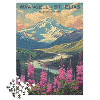 Thumbnail for Wrangell-St. Elias National Park 1000 piece puzzle by MakeYourPuzzles