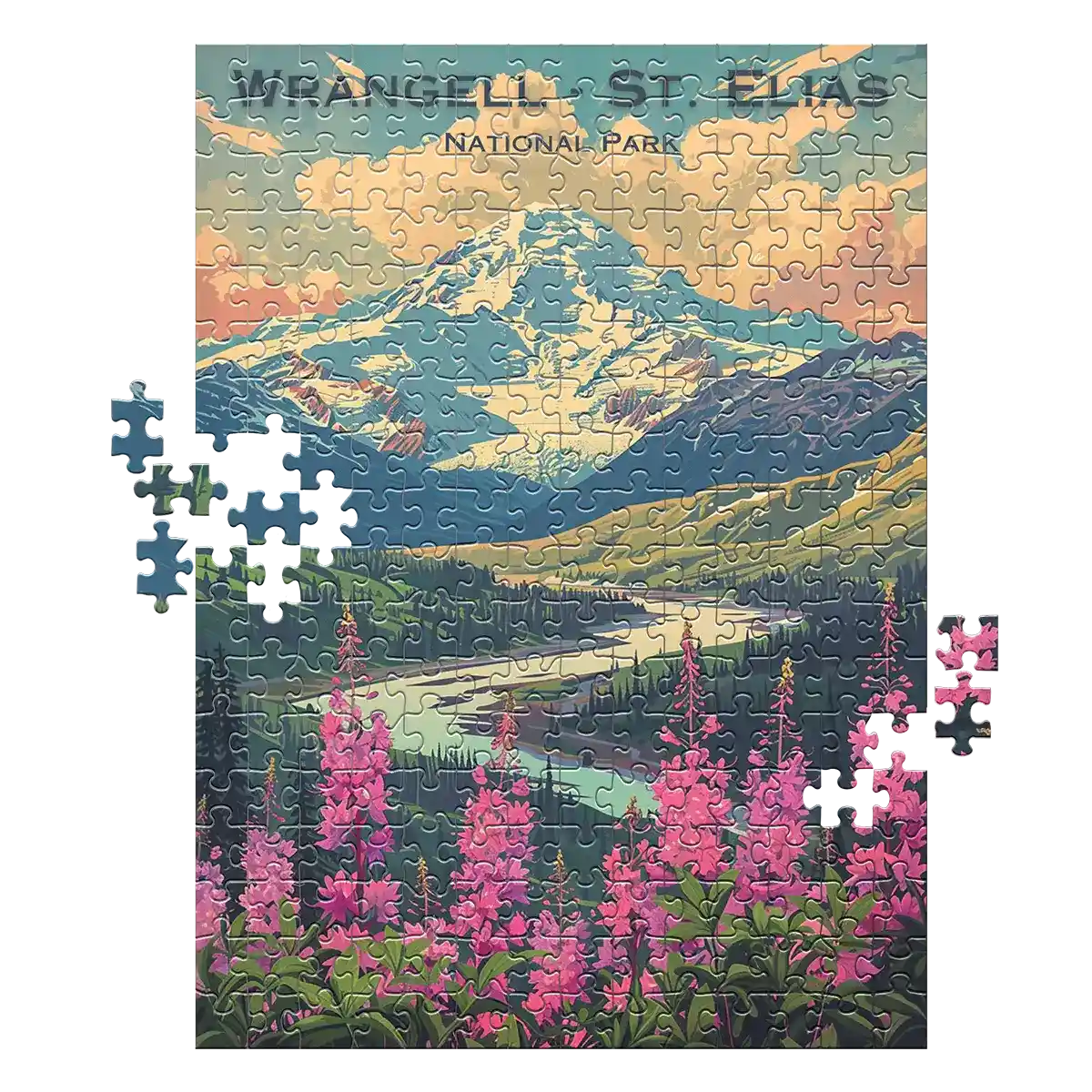 Wrangell-St. Elias National Park 252 piece puzzle by MakeYourPuzzles