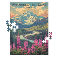 Thumbnail for Wrangell-St. Elias National Park 252 piece puzzle by MakeYourPuzzles