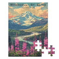 Thumbnail for Wrangell-St. Elias National Park 48 piece puzzle by MakeYourPuzzles