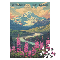 Thumbnail for Wrangell-St. Elias National Park 500 piece puzzle by MakeYourPuzzles