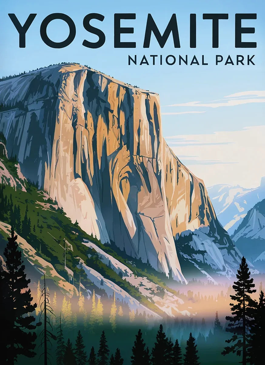 Yosemite National Park Puzzle El Capitan by MakeYourPuzzles