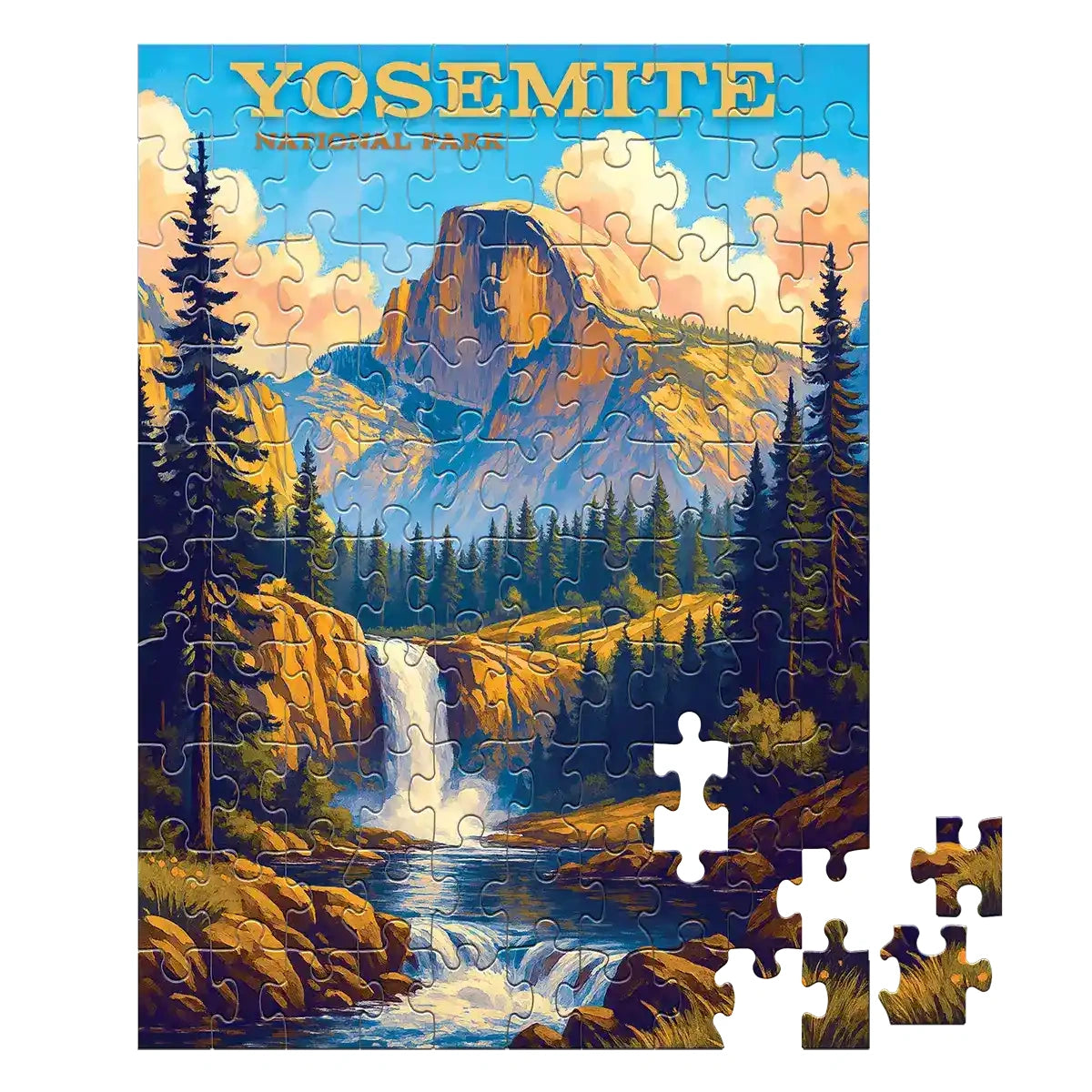 Yosemite National Park 100 piece puzzle by MakeYourPuzzles