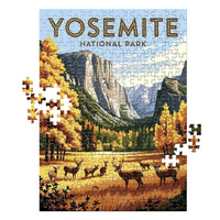 Thumbnail for Yosemite National Park Deer 252 piece puzzle by MakeYourPuzzles
