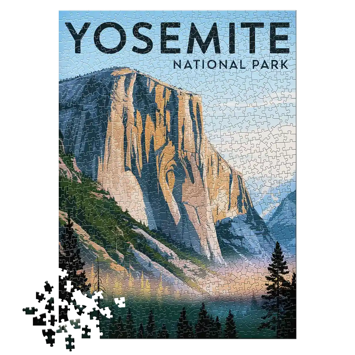 Yosemite National Park El Capitan 1000 piece puzzle by MakeYouorPuzzles
