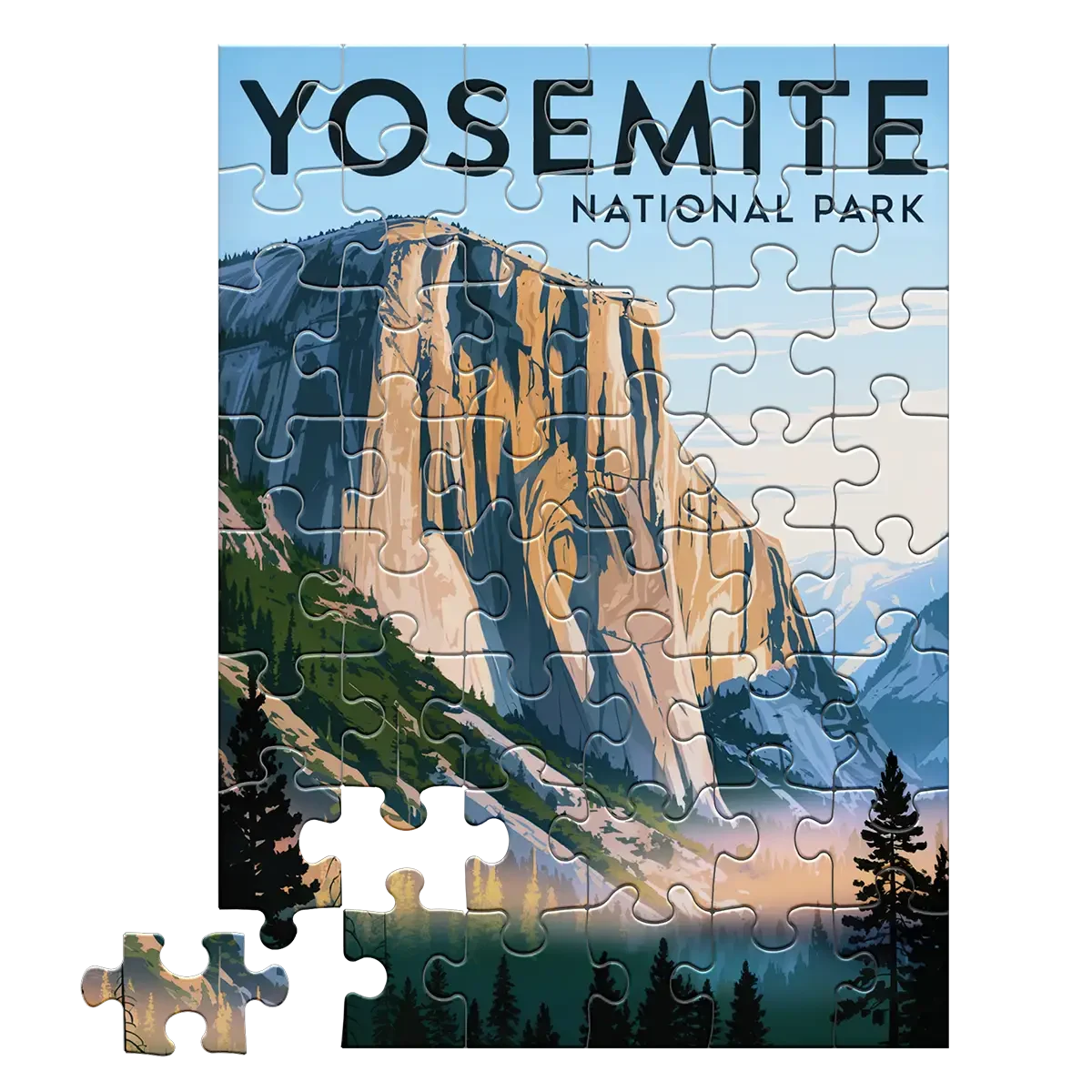 Yosemite National Park El Capitan 48 piece puzzle by MakeYouorPuzzles