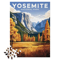 Thumbnail for Yosemite National Park Fall 1000 piece puzzle by MakeYourPuzzles