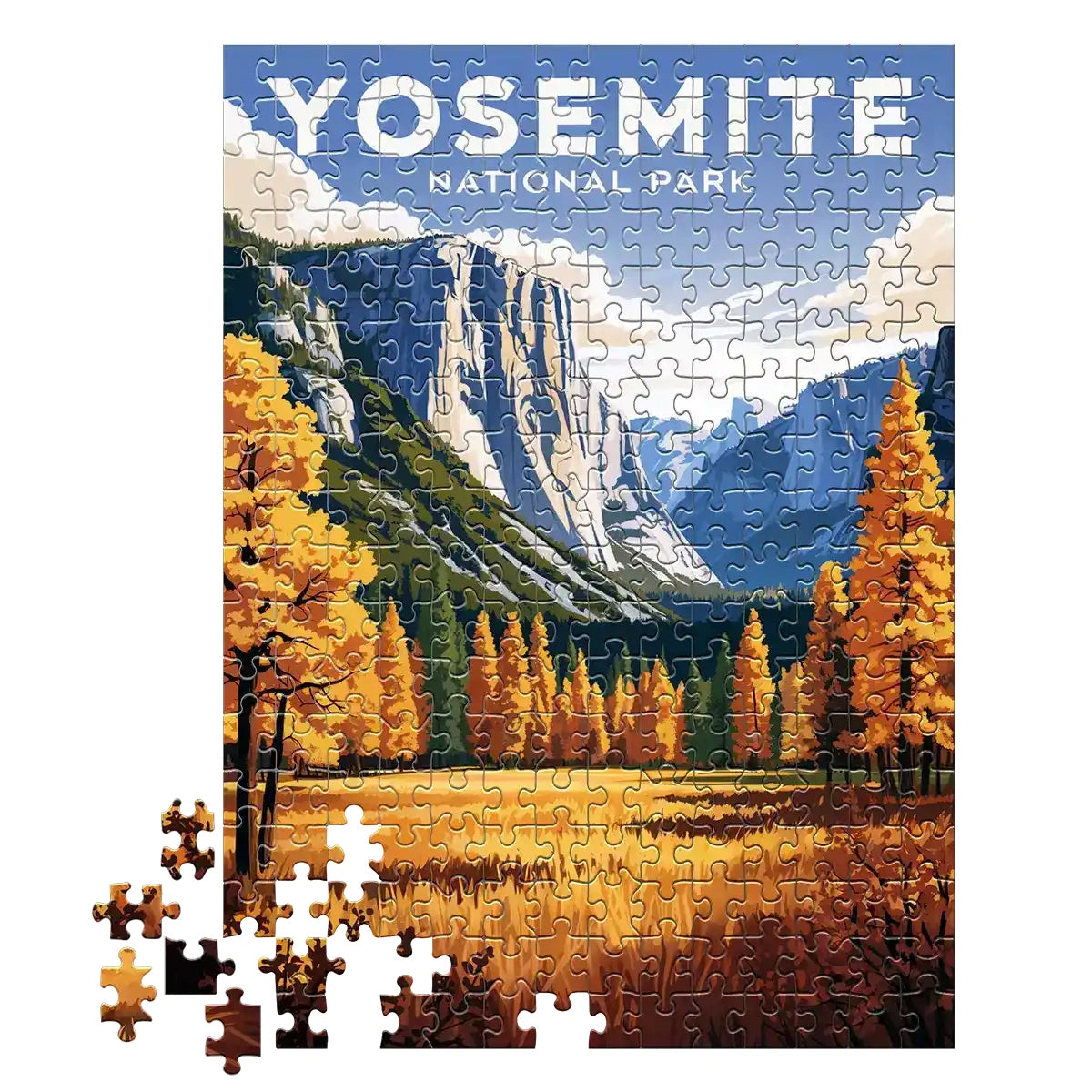 Yosemite National Park Fall 252 piece puzzle by MakeYourPuzzles