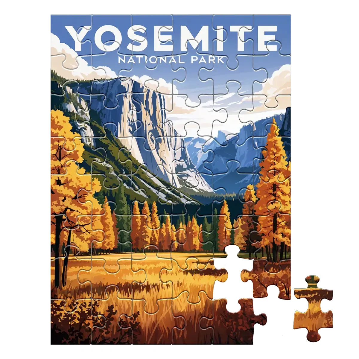 Yosemite National Park Fall 48 piece puzzle by MakeYourPuzzles