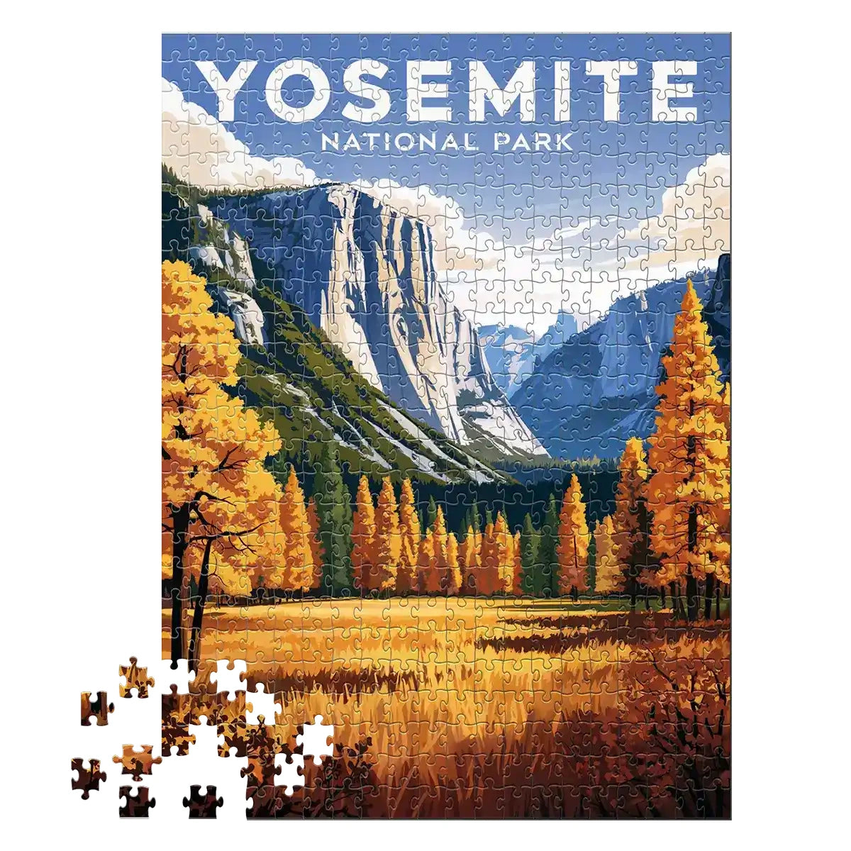 Yosemite National Park Fall 500 piece puzzle by MakeYourPuzzles