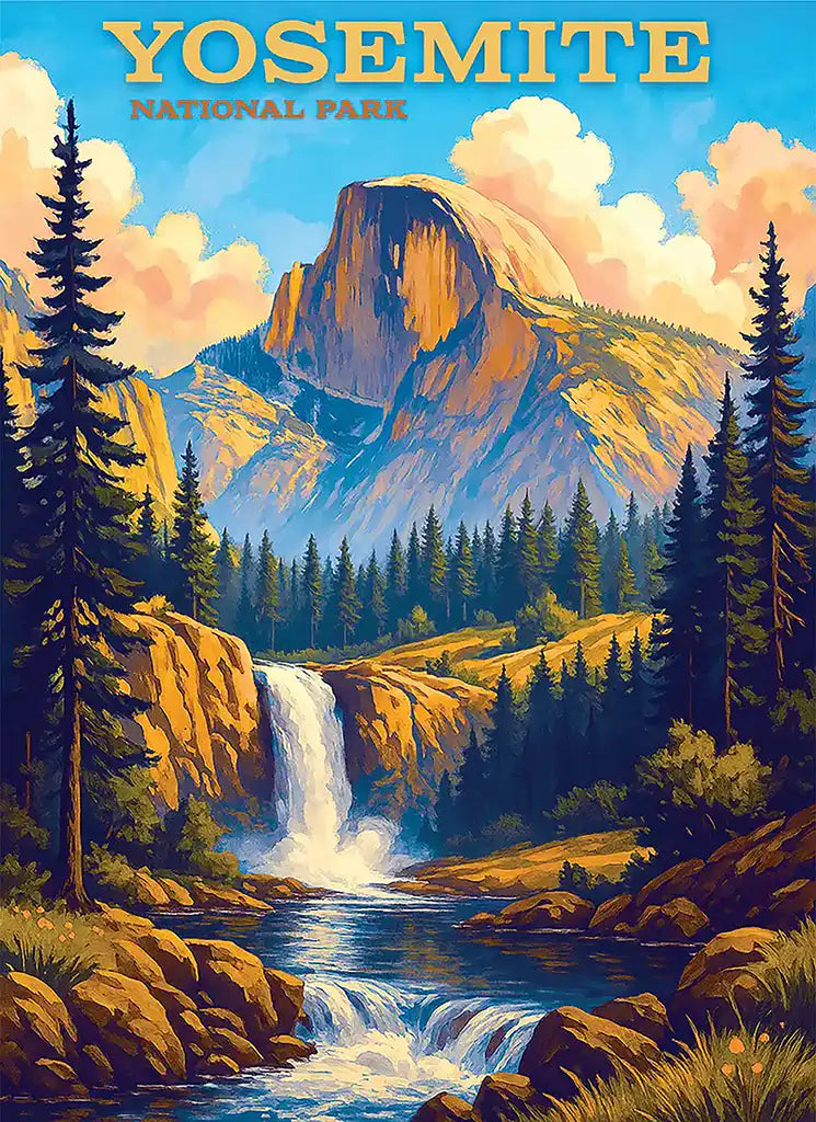 Yosemite National Park Puzzle by MakeYourPuzzles
