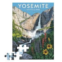 Thumbnail for Yosemite National Park Waterfall 48 piece puzzle by MakeYourPuzzles
