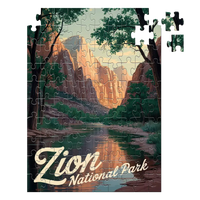 Thumbnail for Zion National Park Canyon 100 piece puzzle by MakeYourPuzzles