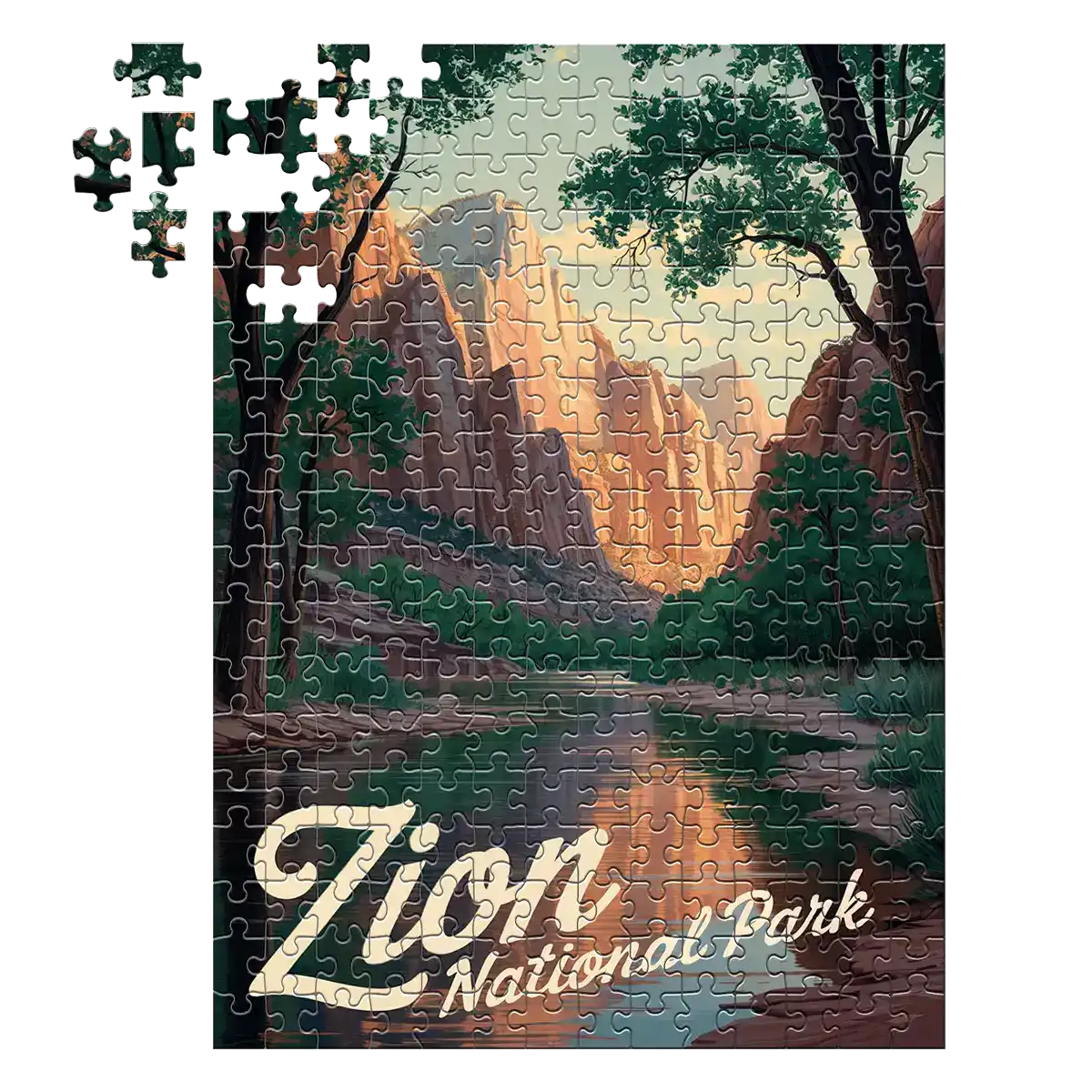Zion National Park Canyon 252 piece puzzle by MakeYourPuzzles