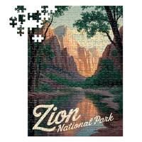 Thumbnail for Zion National Park Canyon 252 piece puzzle by MakeYourPuzzles