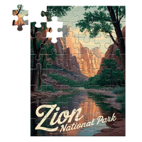 Thumbnail for Zion National Park Canyon 48 piece puzzle by MakeYourPuzzles