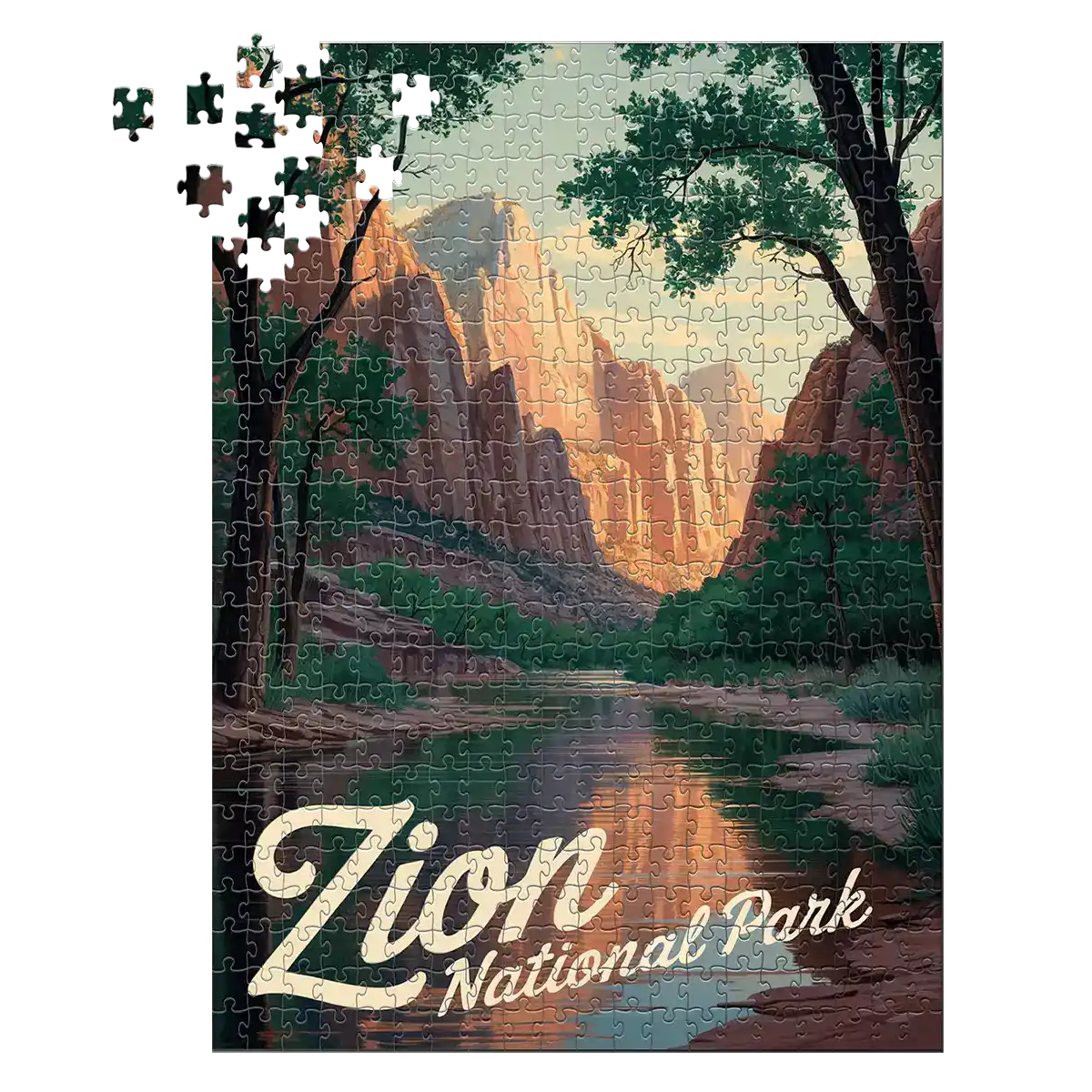 Zion National Park Canyon 500 piece puzzle by MakeYourPuzzles