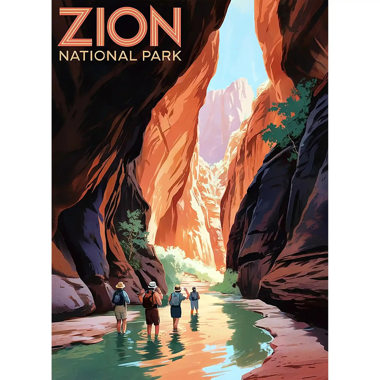 Zion National Park Puzzle Passage by MakeYourPuzzles