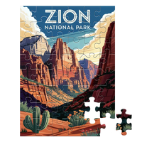 Thumbnail for Zion National Park Radiance 48 piece puzzle by MakeYourPuzzles
