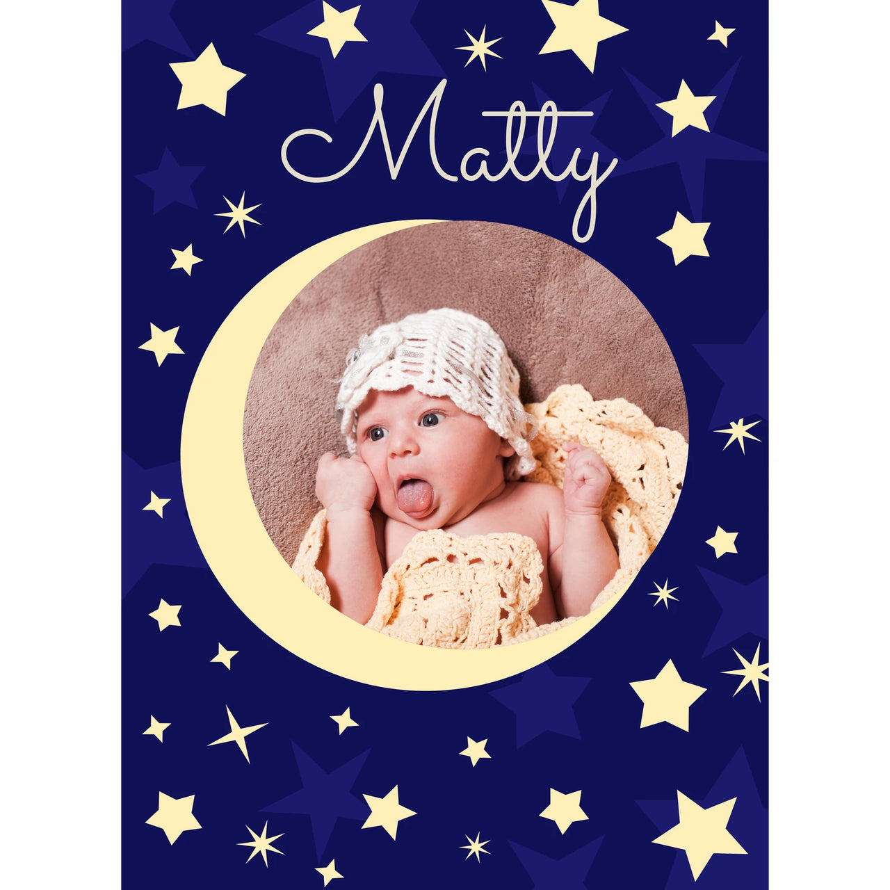 Baby Moon Stars Photo Puzzle