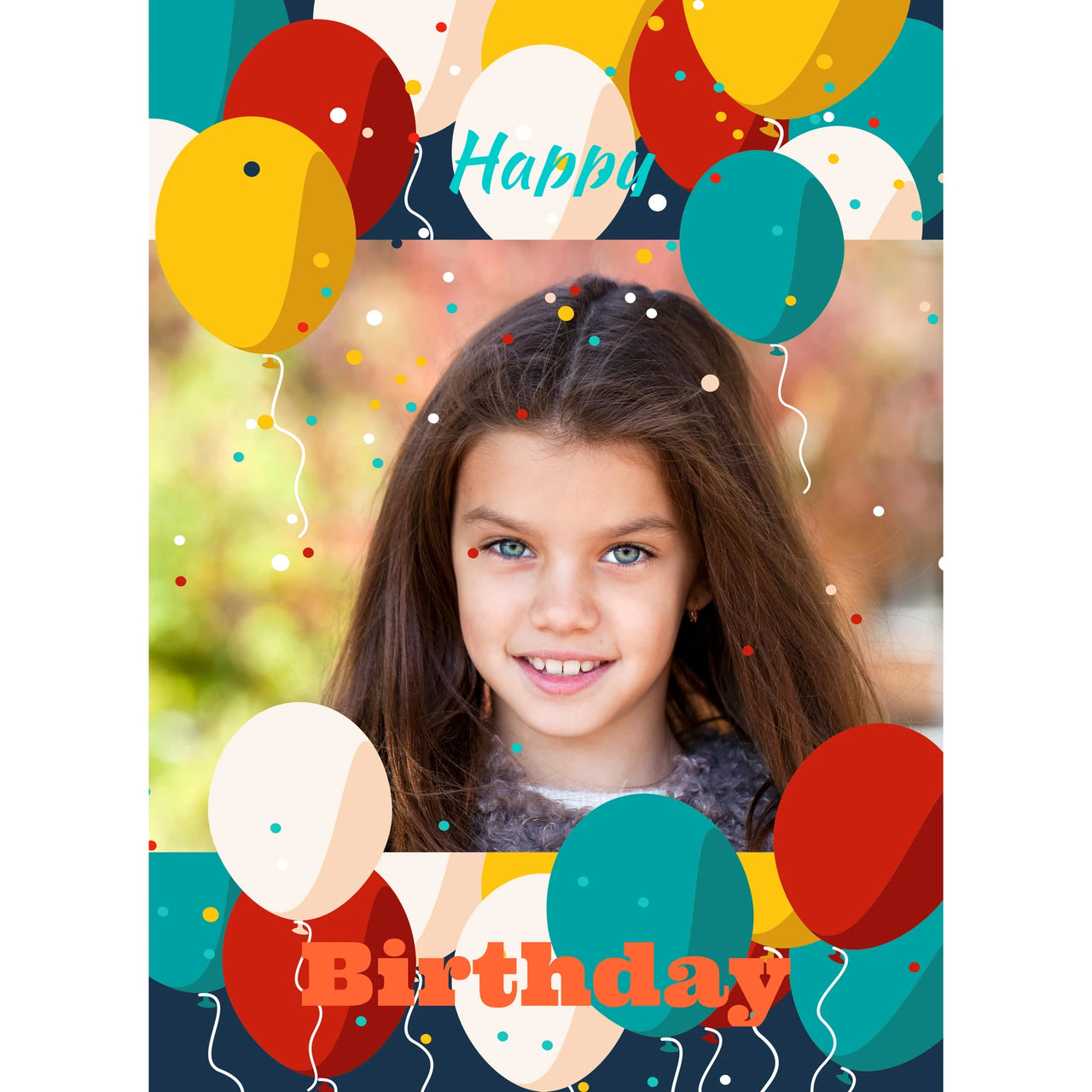 Birthday Balloons Photo Puzzle