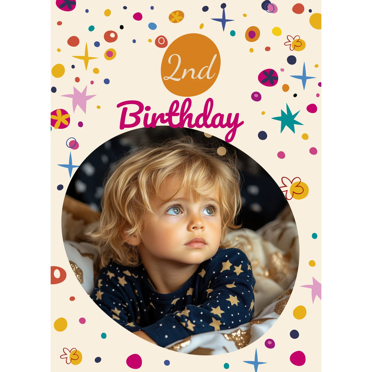 Birthday Confetti Photo Puzzle