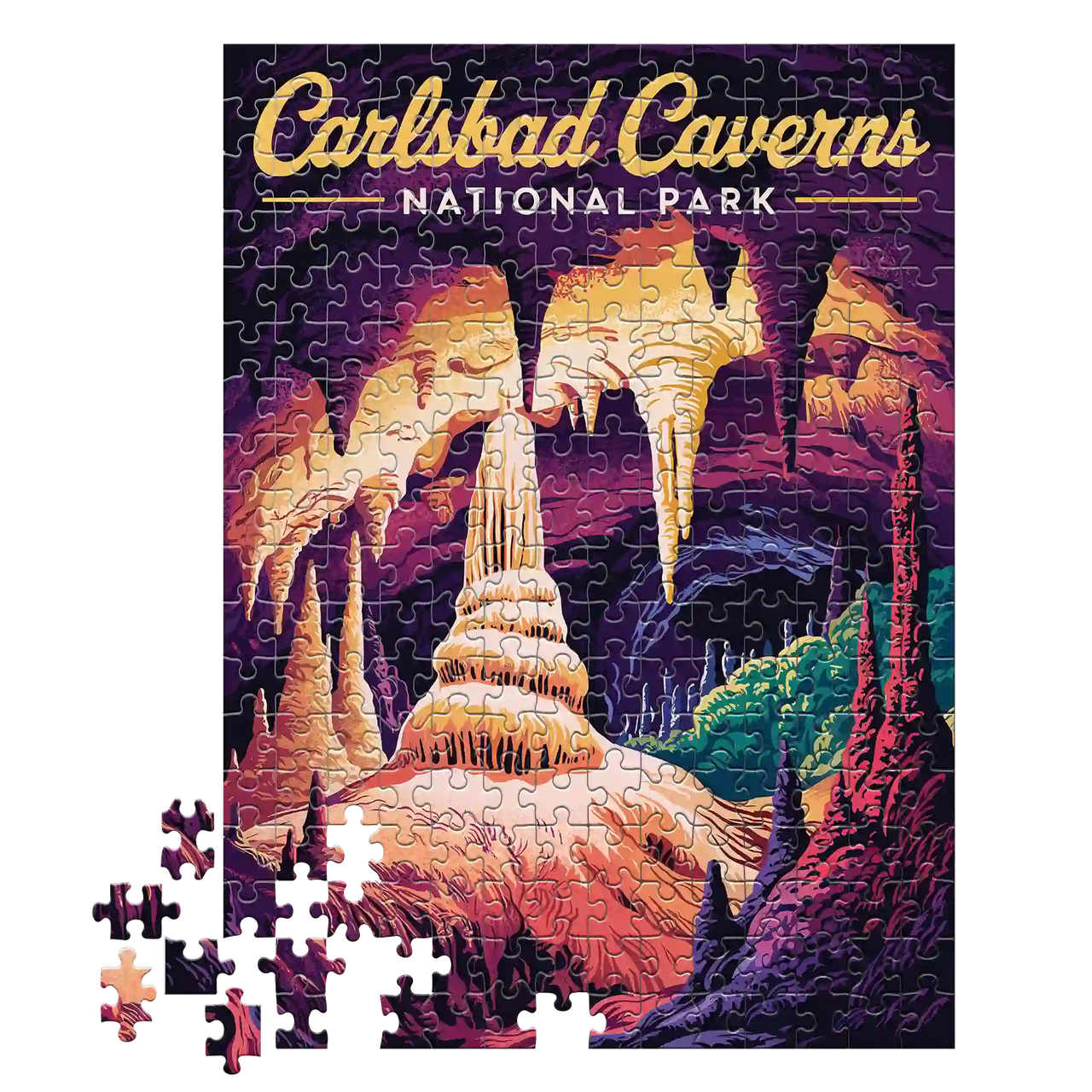 Carlsbad Cavern National Park 252 piece puzzle by MakeYourPuzzles