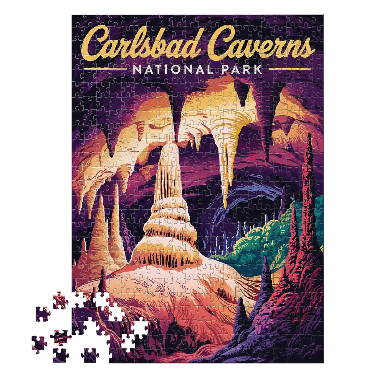Carlsbad Cavern National Park 500  piece puzzle by MakeYourPuzzles