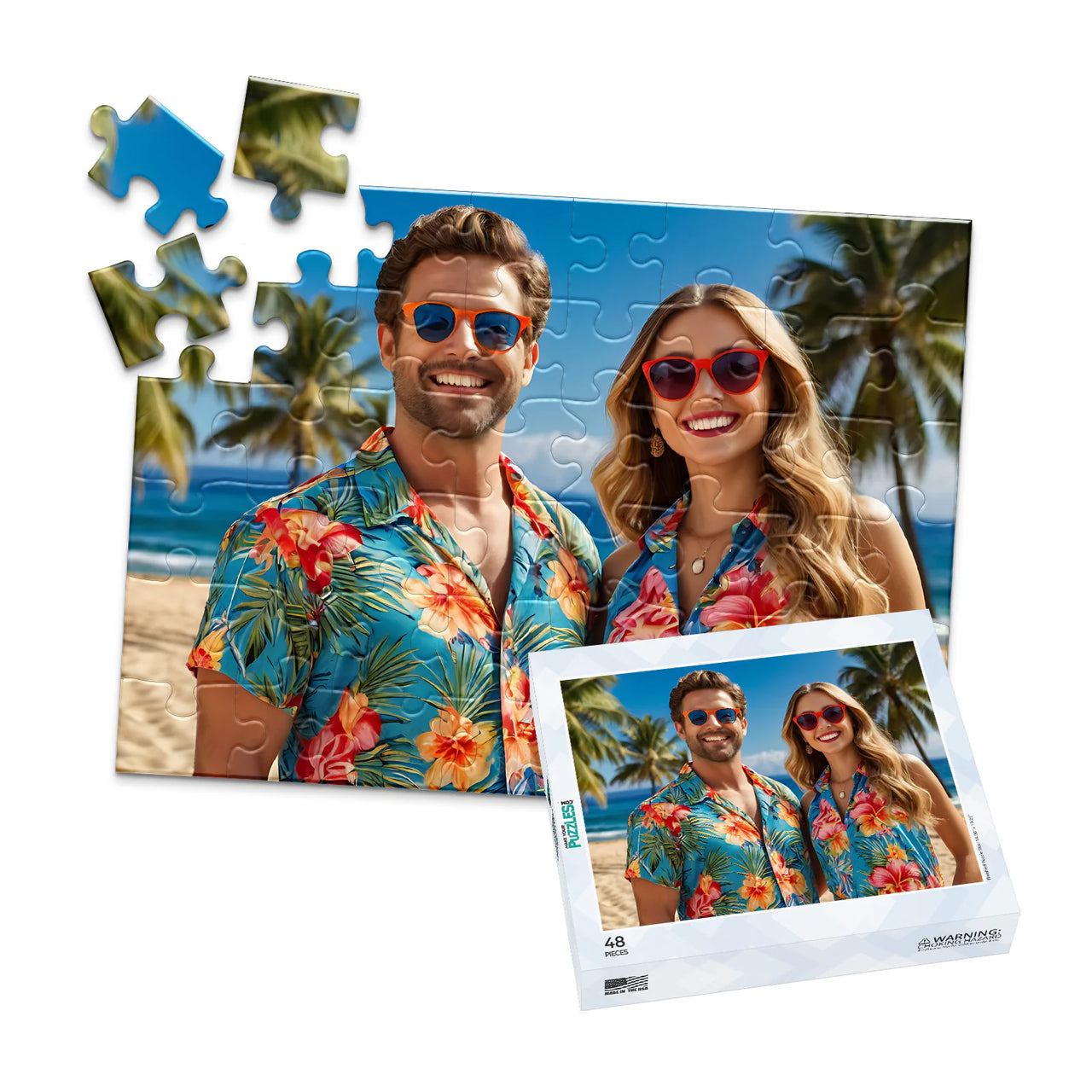 Classic Photo Puzzle – Landscape - 48 piece and box
