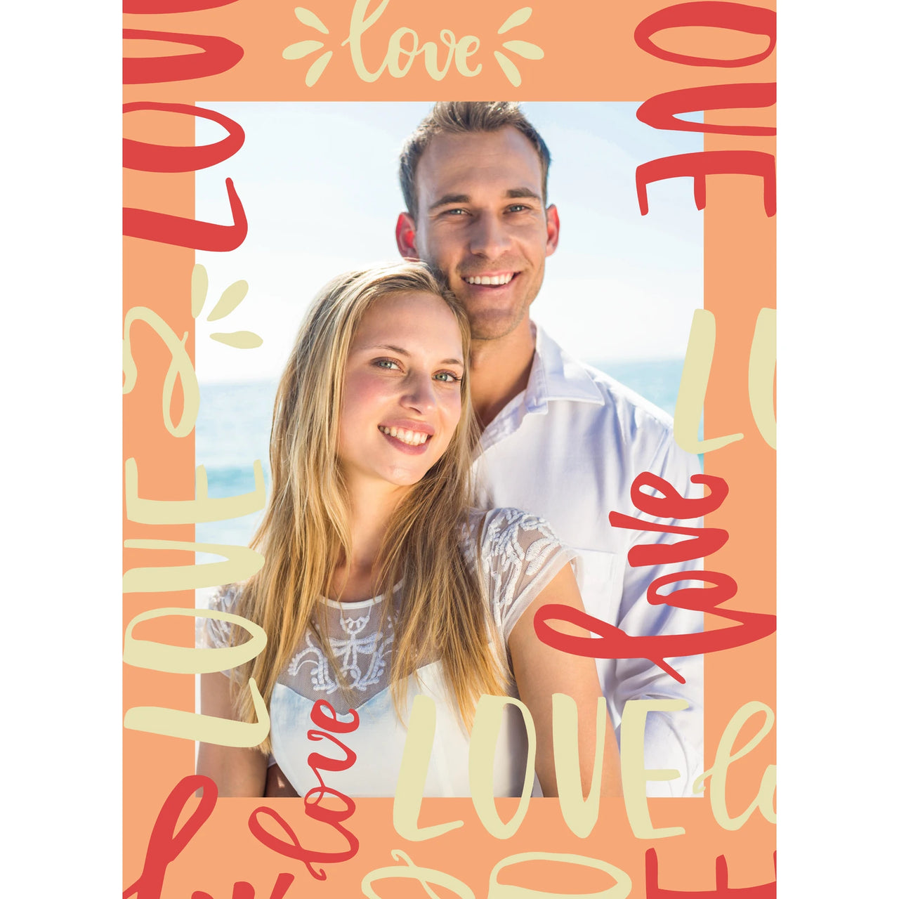 Love Love Typography Photo Puzzle