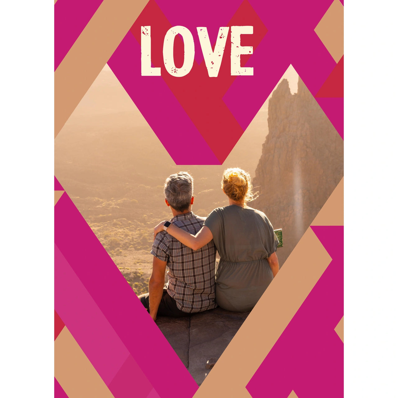 Love Modern Geo Photo Puzzle