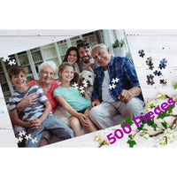 Thumbnail for MakeYourPuzzles Classic Photo Puzzle 500 Piece Custom Photo Puzzle