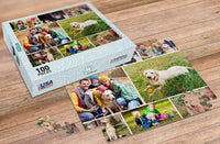 Thumbnail for MakeYourPuzzles Collage Puzzle 100 Piece Collage Photo Puzzle