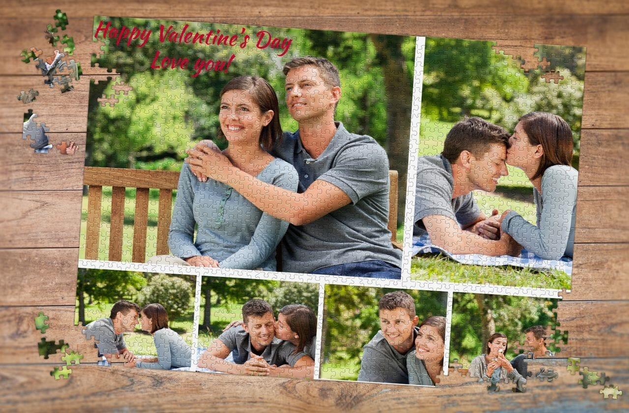 Photo Collage Puzzle 1000 Piece | 2-64 Photos | MakeYourPuzzles