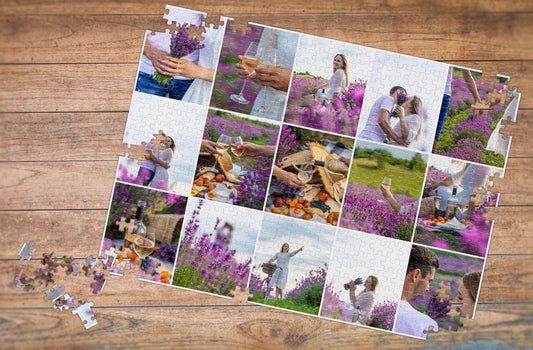 500 Piece Collage Photo Puzzle - MakeYourPuzzles