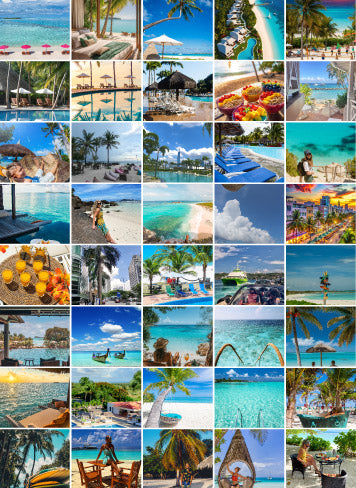 40 Collage Grid Photo Puzzle – Portrait